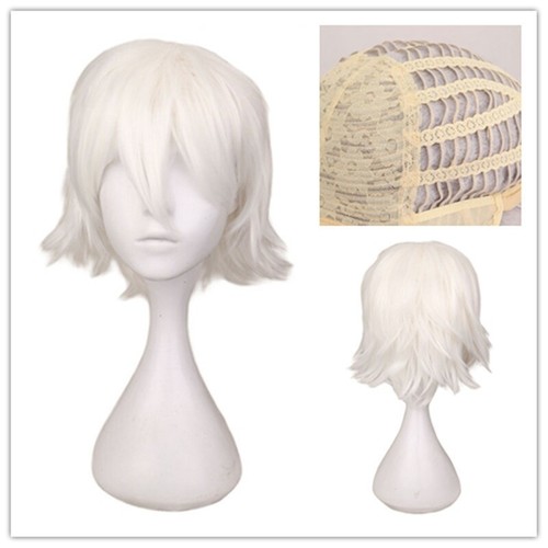 New Straight Hair Short Hair Male and Female Role-Playing Anime Nude Wig Dazzlin - Picture 12 of 27