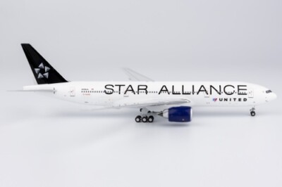 NG Model Boeing 777-200ER United ''Star Alliance'' N218UA 1:400 Modellflugzeug
