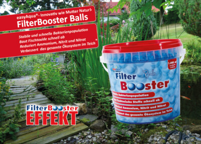 easyAqua FilterBooster klares Teichwasser Filterbakterien Starter