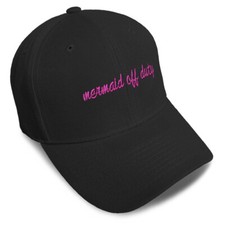 Baseball Cap Mermaid off Duty Sea Underwater Dad Hats for Men & Women 1 Size