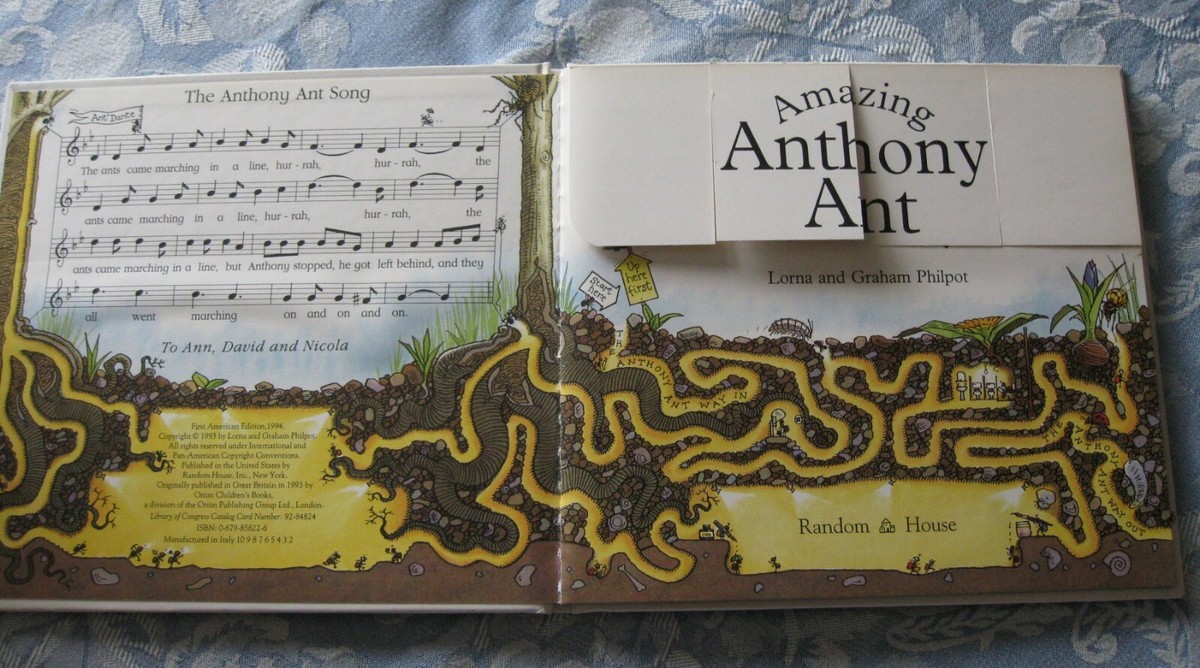 Amazing Anthony Ant by Lorna Philpot and Graham Philpot (1994