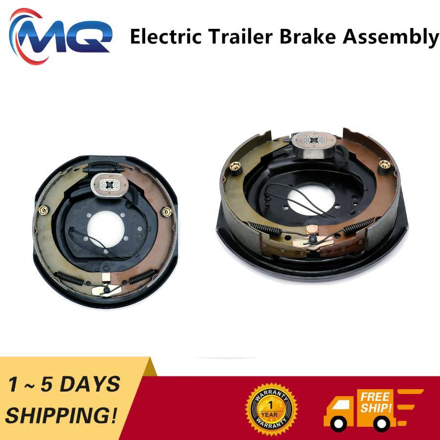 Youxmoto Electric Trailer Brake Assembly 12" X 2" (1 Right 1 Left), For 5,200 Lbs., 6,000 Lbs., And 7,000 Lbs Trailer Axles Trailer Brakes Kit. 1 Pair In | Whizz Brake Assemblies - Foto 3