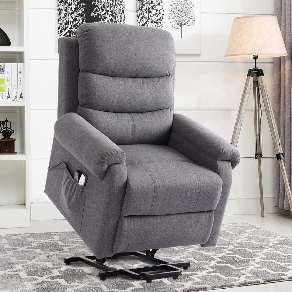 Power Lift Recliner Chair for Elderly, Lift Chair with Massage and Heat