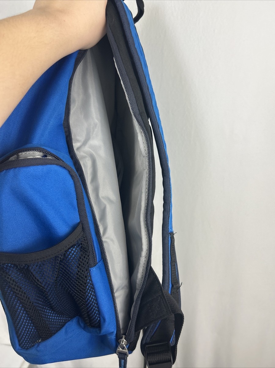 Oakley Black Blue Large UPS Cushioned Big Pocket Laptop Backpack