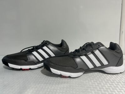 ADIDAS Adiwear SPIKED Golf Shoes Size GREY and white EMG 004002 LN 