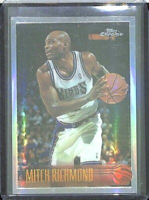 1996-97 Topps Chrome Basketball Refractor #23R Mitch Richmond | eBay