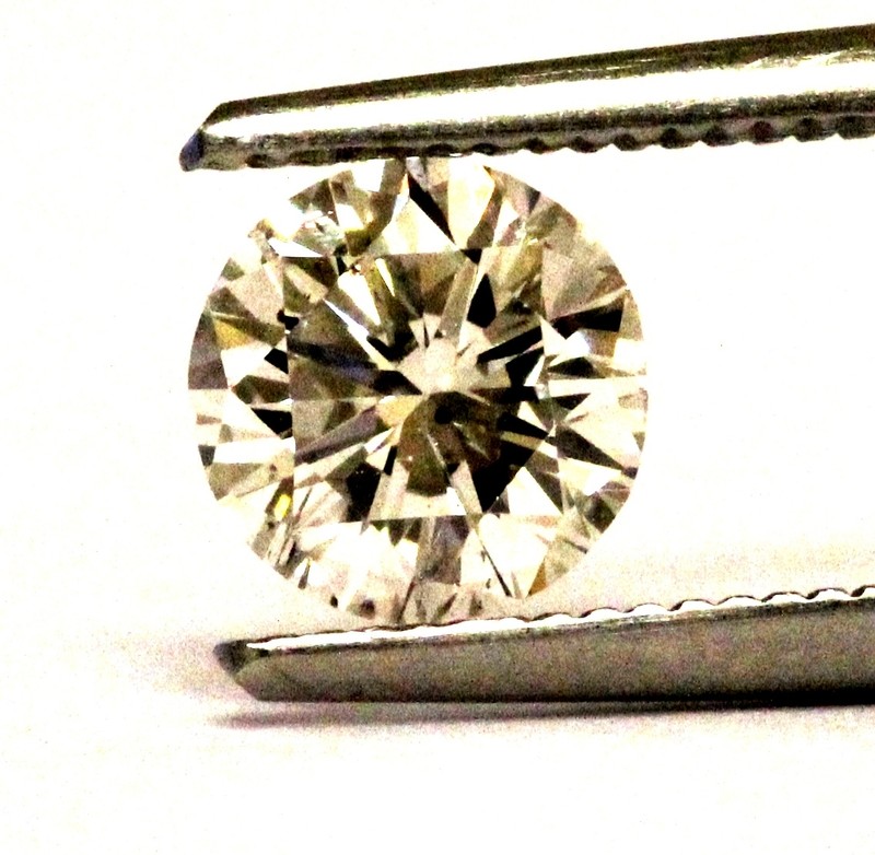 GIA loose certified 1.10ct SI2 L round diamond 6.37-6.50x4.09mm vintage estate 