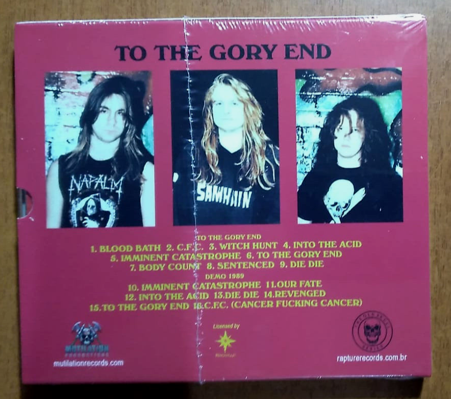 Cancer - To The Gory End Special Edition Br. Slipcase | eBay
