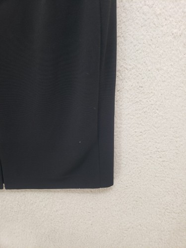 Alfani Women Skirt 6 Black Poly Blend Pull On Straight Pencil Fit Stretch Mini - Picture 14 of 17