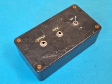 Project Box ~ 1.60" x 2.55" x 4.70 " ~ With jack sockets & Toggle Switch ~ Used