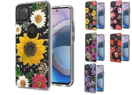 For Motorola Moto One 5g Ace Moto G 5g Xt2113 Floral Design Case Phone Cover Ebay