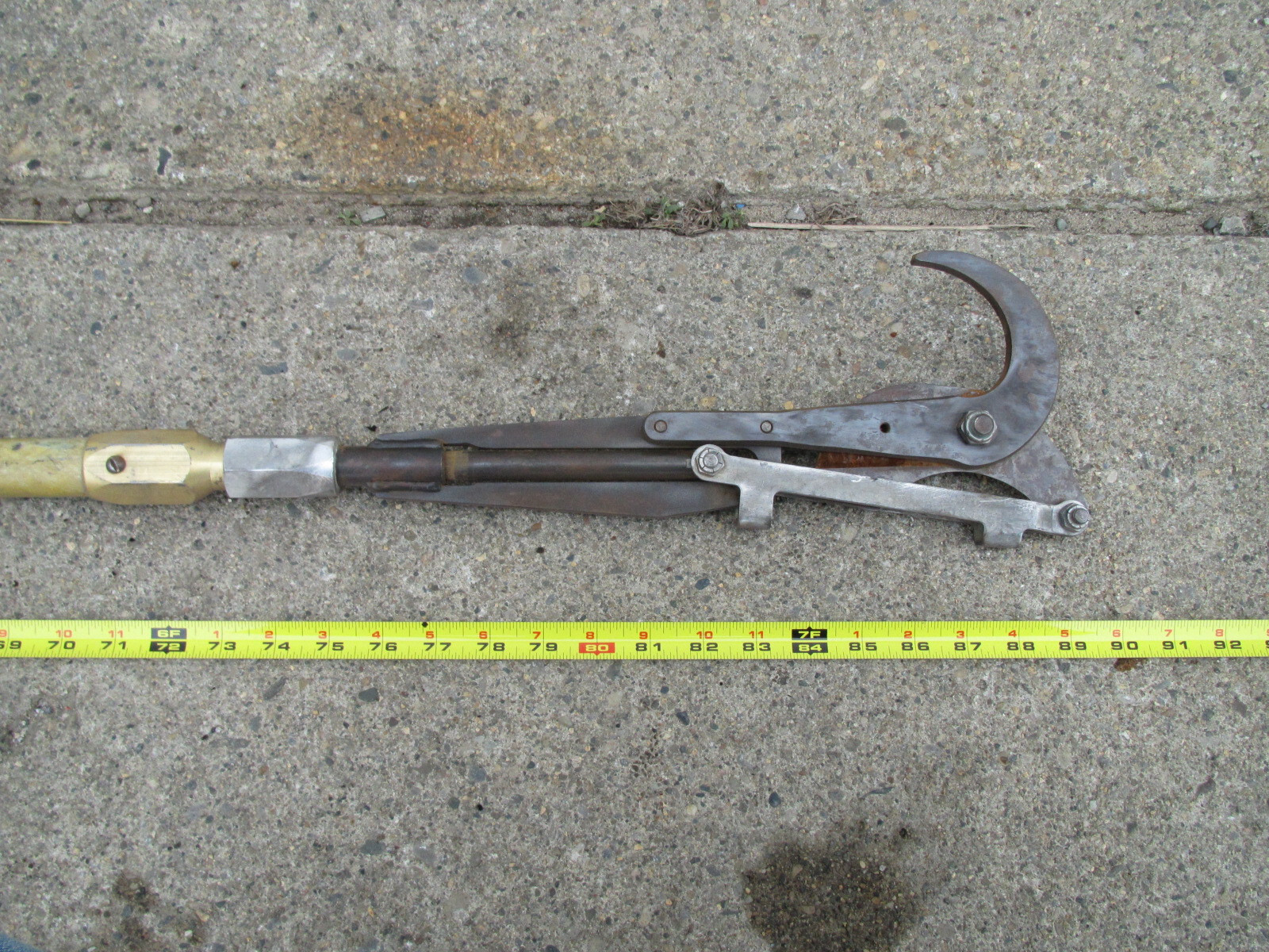 Greenlee Fairmont 48520 Hydraulic 86" Limb Lopper Pole Pruner w/ Hoses