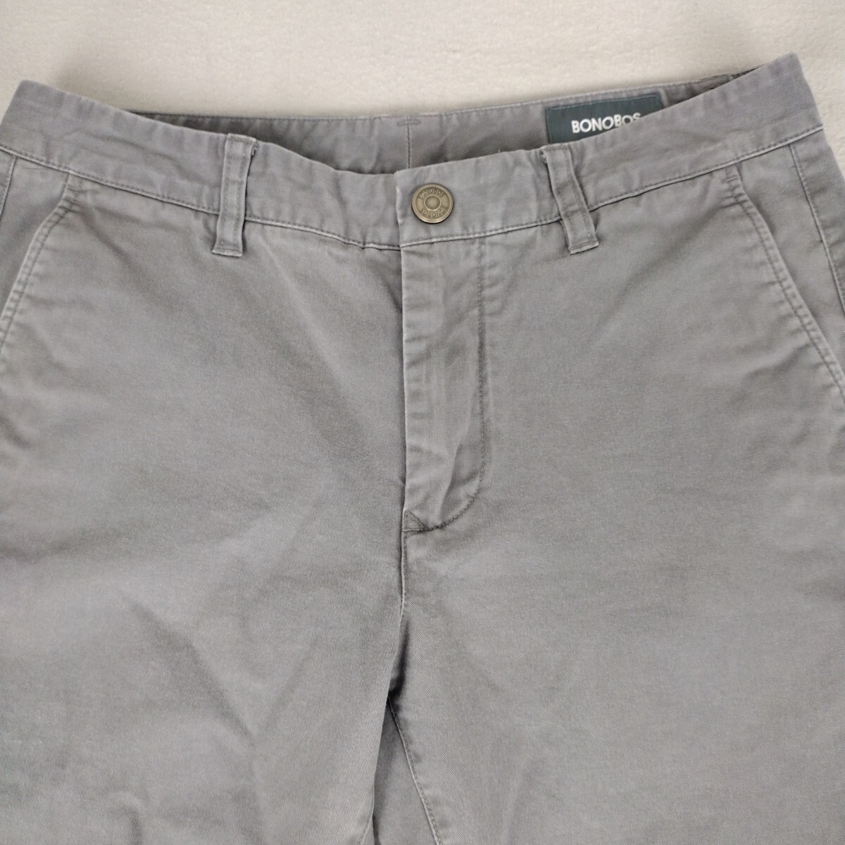 Bonobos Jeans Mens 30x30 Low Rise Gray Denim Pant… - image 2