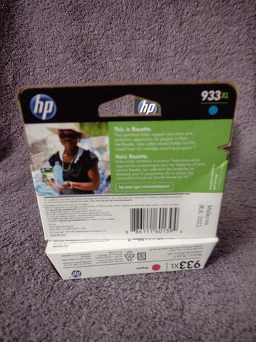 New Genuine HP 933XL Cyan, Magenta, & Yellow Ink Cartridges - Exp. 03/06/07 2022 - Picture 5 of 7