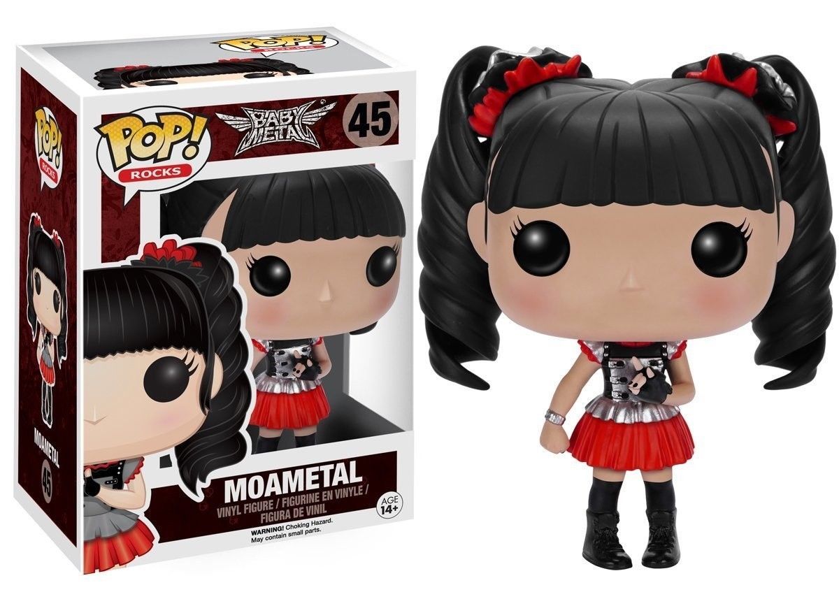 FUNKO POP ROCKS BABY METAL #45 MOAMETAL VAULTED VINYL FIGURE FUNKO POP ROCKS BABY METAL #45 MOAMETAL VAULTED VINYL FIGURE