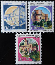 TIMBRES d' ITALIE - CHÂTEAUX N°1498/1500 NEUF ** LUXE MNH
