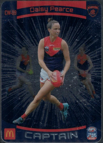 2021 AFL TEAMCOACH WOMENS SILVER CAPTAIN CARD; Individual Card Sale. - Picture 9 of 14