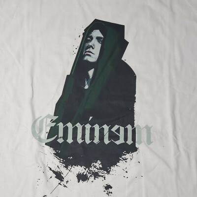 Eminem Anger Management Tour White T Shirt Rap Hiphop XXL Vintage