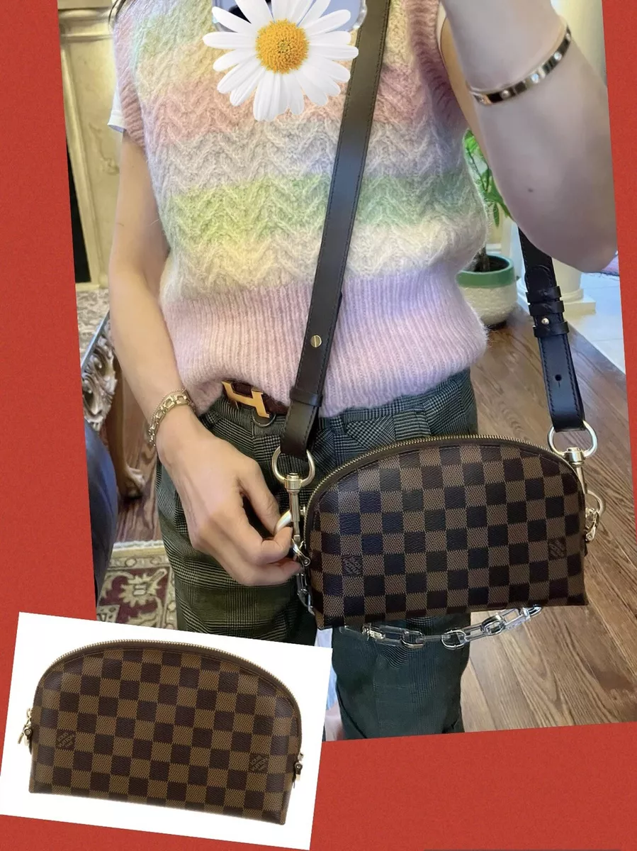 Louis Vuitton Cosmetic Pouch GM Damier Ebene