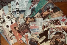 35 Pages PDF printable DIGITAL Art download Junk Journal Ephemera Kit