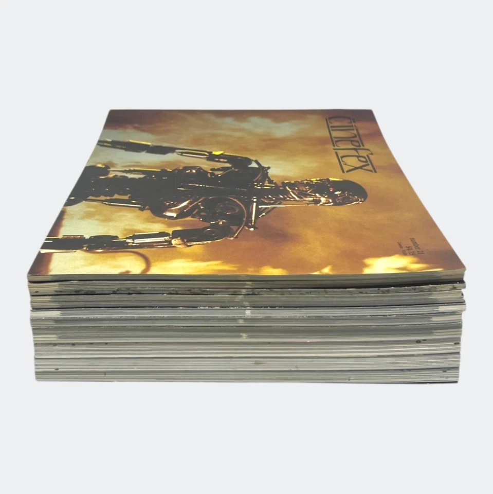 Vintage [Mostly] 11 Cinefex Magazine Bundle (21 32 41 45 47 51 57 74 92 115 117) - Image 4 of 4