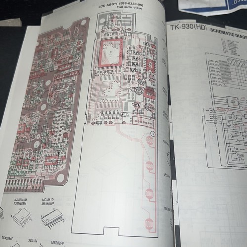 Kenwood TK-930/930 (HD) Service Manual *Original* - Picture 3 of 7