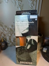 Mens Sz 11 Birkenstock Cork Insoles New In Box