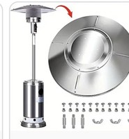 Enders Elegance Gas Patio Heater - Silver