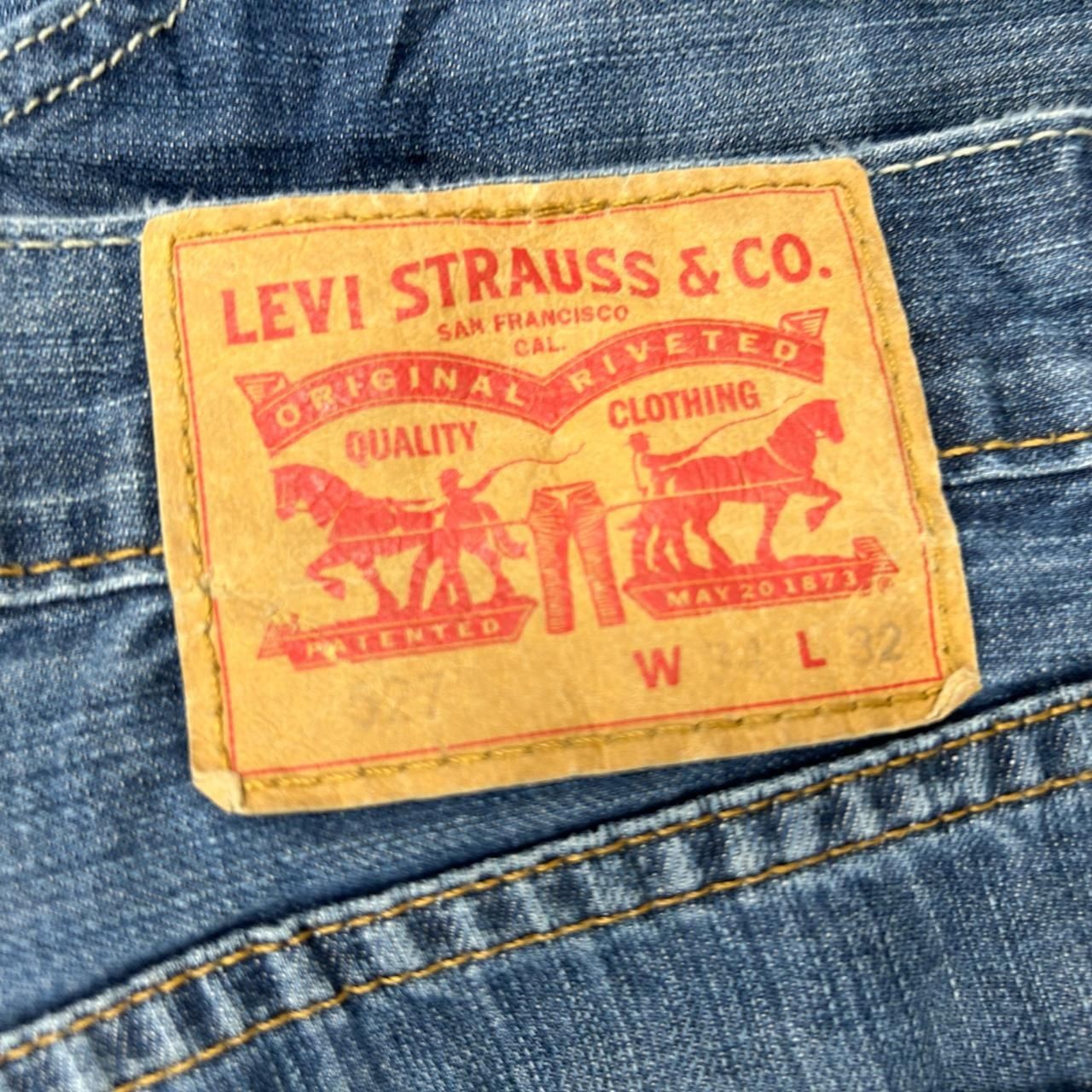 Levi's Shorts Levi 527 Cut Off Denim Shorts Men's 34 thumbnail 3