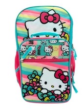Hello Kitty Kids' Licensed Character Backpack with Adjustable Straps New W/ Tags