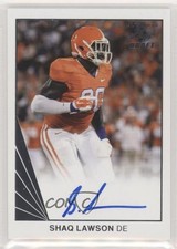 2016 Leaf Ultimate Draft 1990 Leaf Auto Shaq Lawson #BA-SL1 Auto 3lz