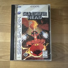 Eidos Machine Head Sega Saturn NTSC-U/C Shooter Manual Included T-Teen