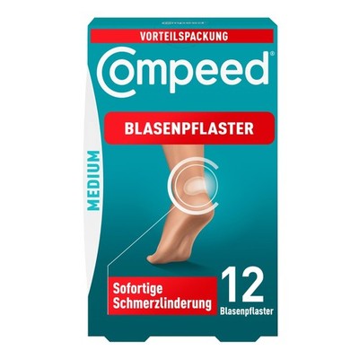Blasenpflaster Medium Hydrokolloid Pflaster mit Polsterung an der Ferse schützt