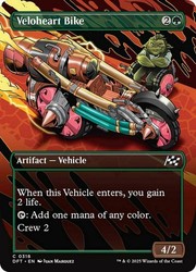 Veloheart Bike (Borderless) #318 Aetherdrift MTG