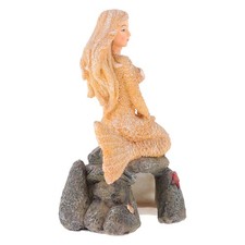  Aquarium Mermaid Ornament Decoration Bridge Fish Tank Landscaping Decorations