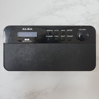 Alba DAB And FM Digital Radio CDAB61R Black Faulty