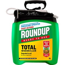 Fast Action Weedkiller Pump N Go Spray 5L Ready to Use Glyphosate Formula Kills 7.94 per litre
