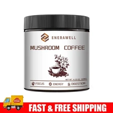 Mushroom Coffee Organic 10 Mushroom Blend Complex Coffee 60 Servings