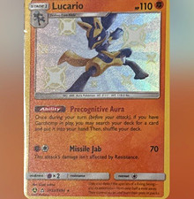 The Pokémon Company Lucario SV22/SV94 Hidden Fates Shiny Vault Holo 110 HP ENG on eBay