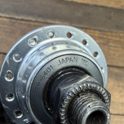 Vintage Shimano 600 FH-6401 UNIGLIDE Freehub Rear Hub 32H 126mm QR