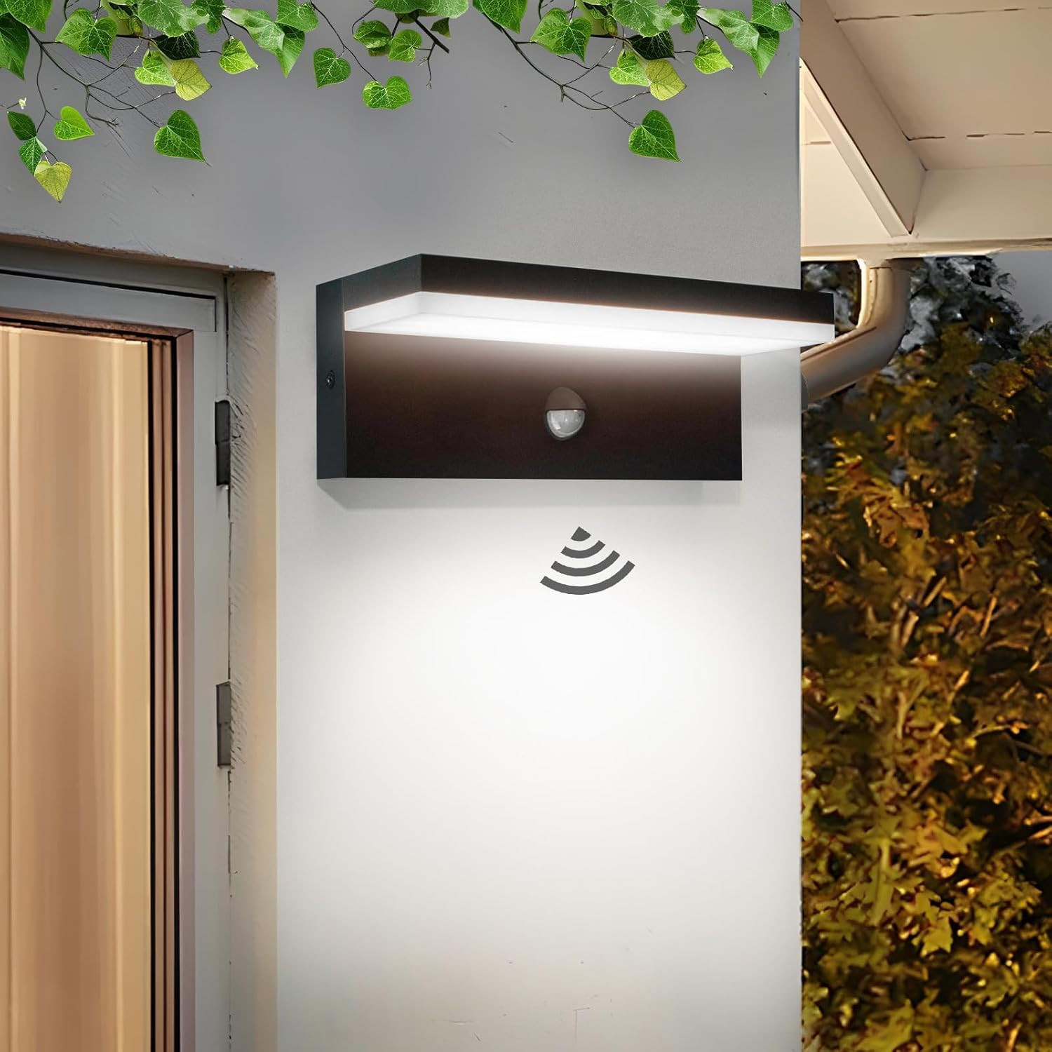 - Applique Da Esterno LED 10W, Faretti Applique Da Parete Lampada Da Muro Colore - 1