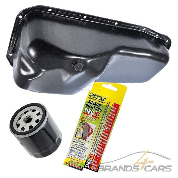 Atec ÖLwanne+Dichtung+ÖLfilter FÜR Opel Combo 1.4 94-01 Corsa 1.2-1.6 B 1.2+1.4-image