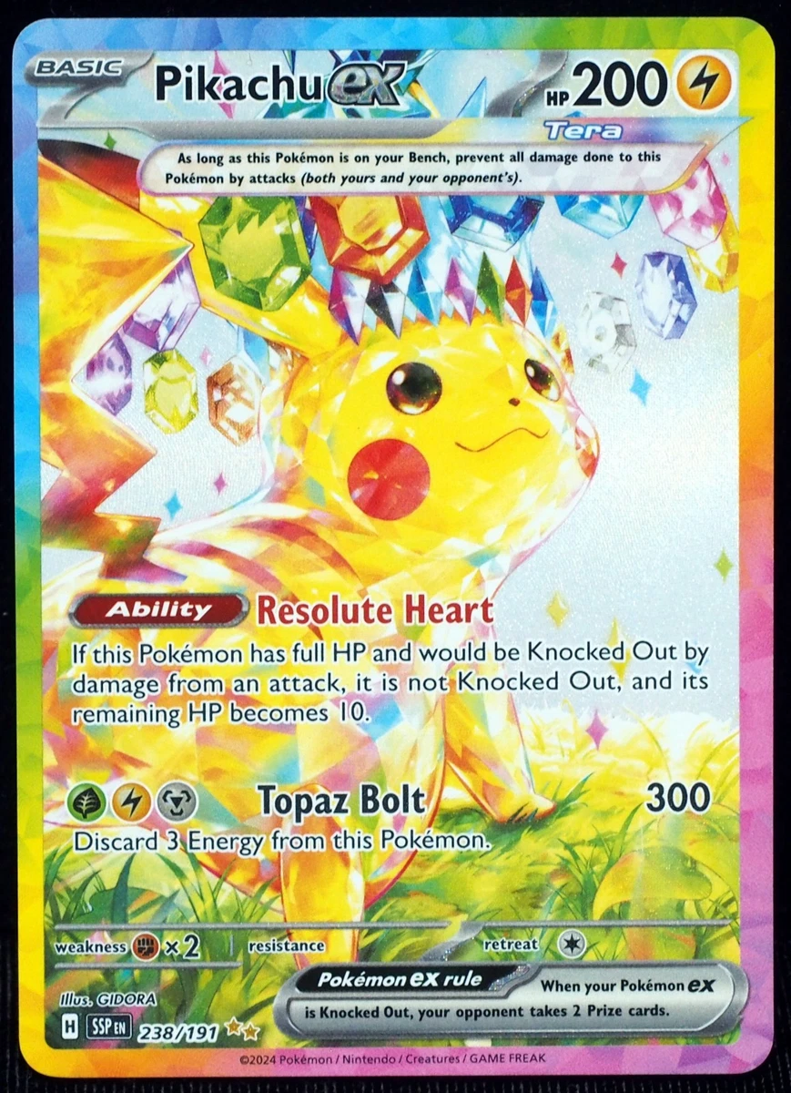 ポケモンカード　ピカチュウEX 238/191 psa10 ポケモンカード ピカチュウEX 238/191 psa10 Pikachu EX 238/191