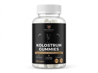 Kolostrum Gummies 90 St. | 1500mg Neuseeland | Vitamin D3 + Probiotika | Halal