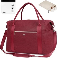 WANDF For Spirit Airlines Personal Item Bag 18x14x8 Underseat with Wet Pocket &