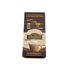 Don Vasco Cappuccino Variety Pack - 7 Flavors 24 Packs 30g Each Premium Coffee