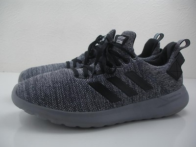 Men's 12 M adidas Lite Racer BYD 2.0 Grey Black EG3749 Shoes Sneakers Cloudfoam