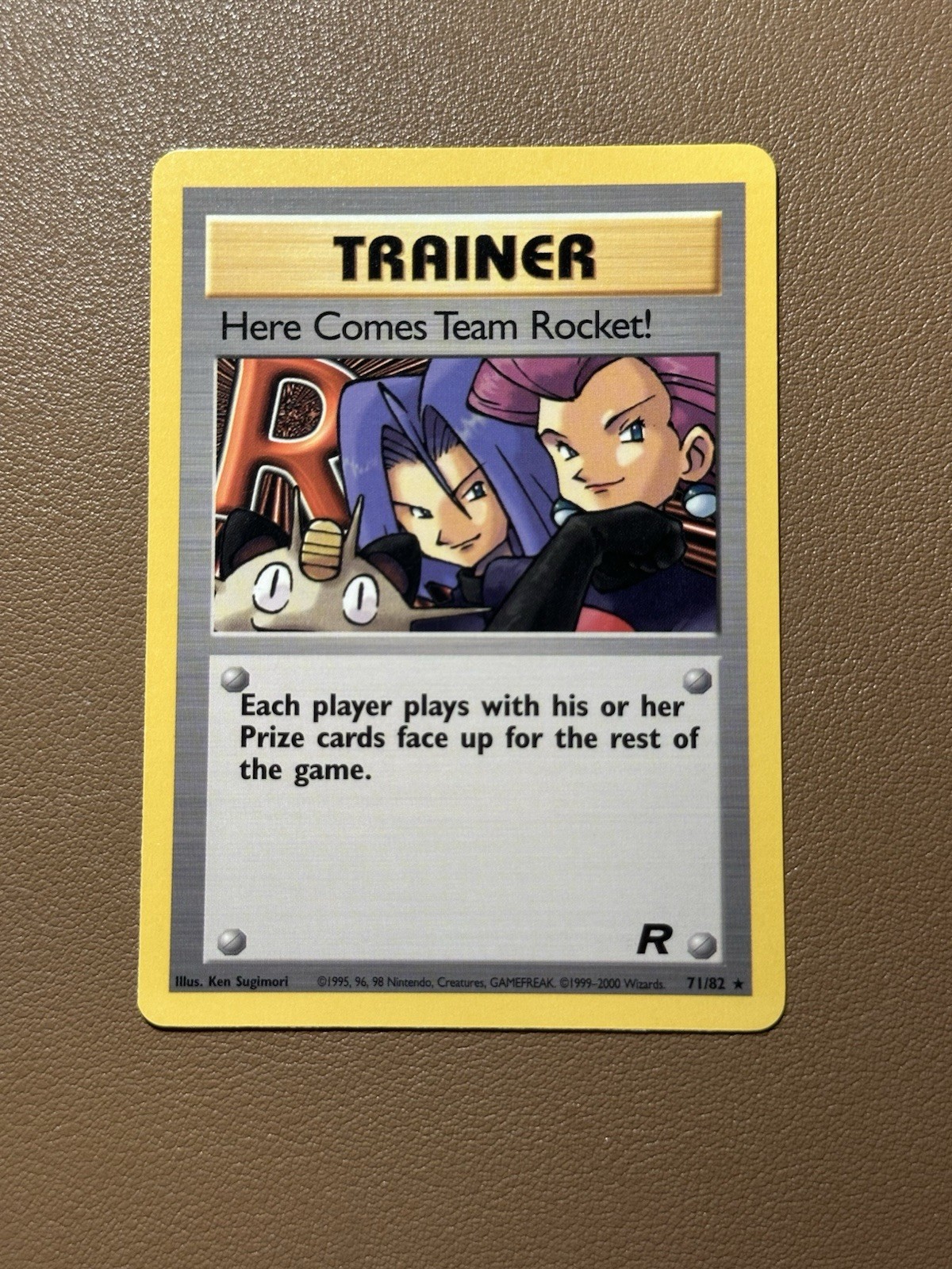 Pokemon TCG Here Comes Team Rocket! (71) Rare Team Rocket 71/82 NM Non Holo