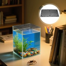 4Pcs Fish Tank Divider Plastic Grid Mesh Aquarium Breeding Isolation Tray