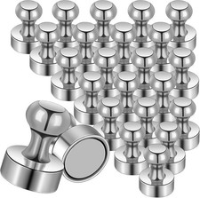 20x Fridge Magnets For Whiteboard Refrigerator Magnets Small&Strong Metal Magnet